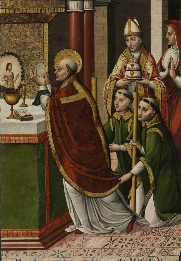 The Mass of Saint Gregory the Great – Museum of Fine Arts, Budapest