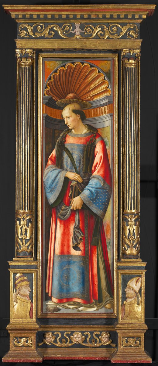 Domenico Ghirlandaio, St. Stephen the Martyr, c.1491-1494, Budapest Museum of Fine Arts, Budapest, Hungary.