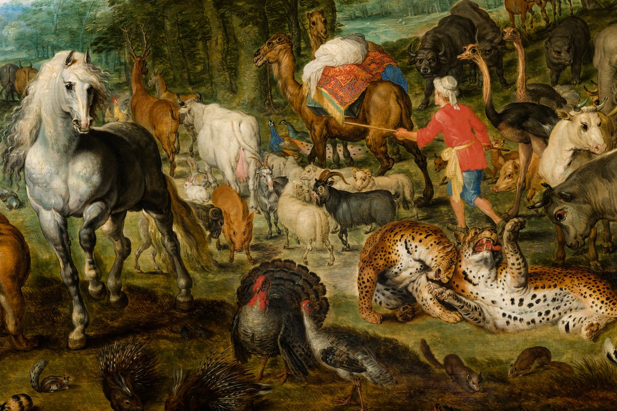 Paradise Landscape with the Animals Entering Noah's Ark – Museum of Fine  Arts, Budapest