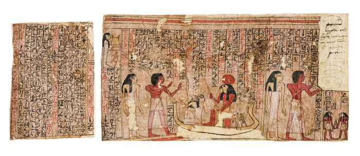 Book of the Dead papyrus of Senhotep and Tuy