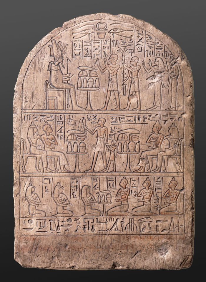 Stela of the custodian of the treasury Hormes